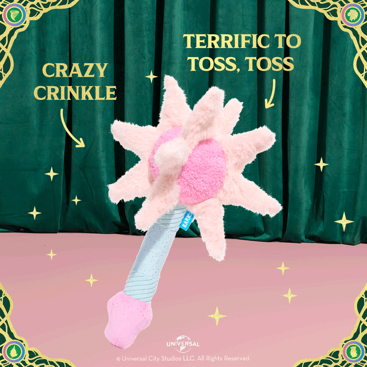 Glinda's Good Wand Plush Tug Dog Toy