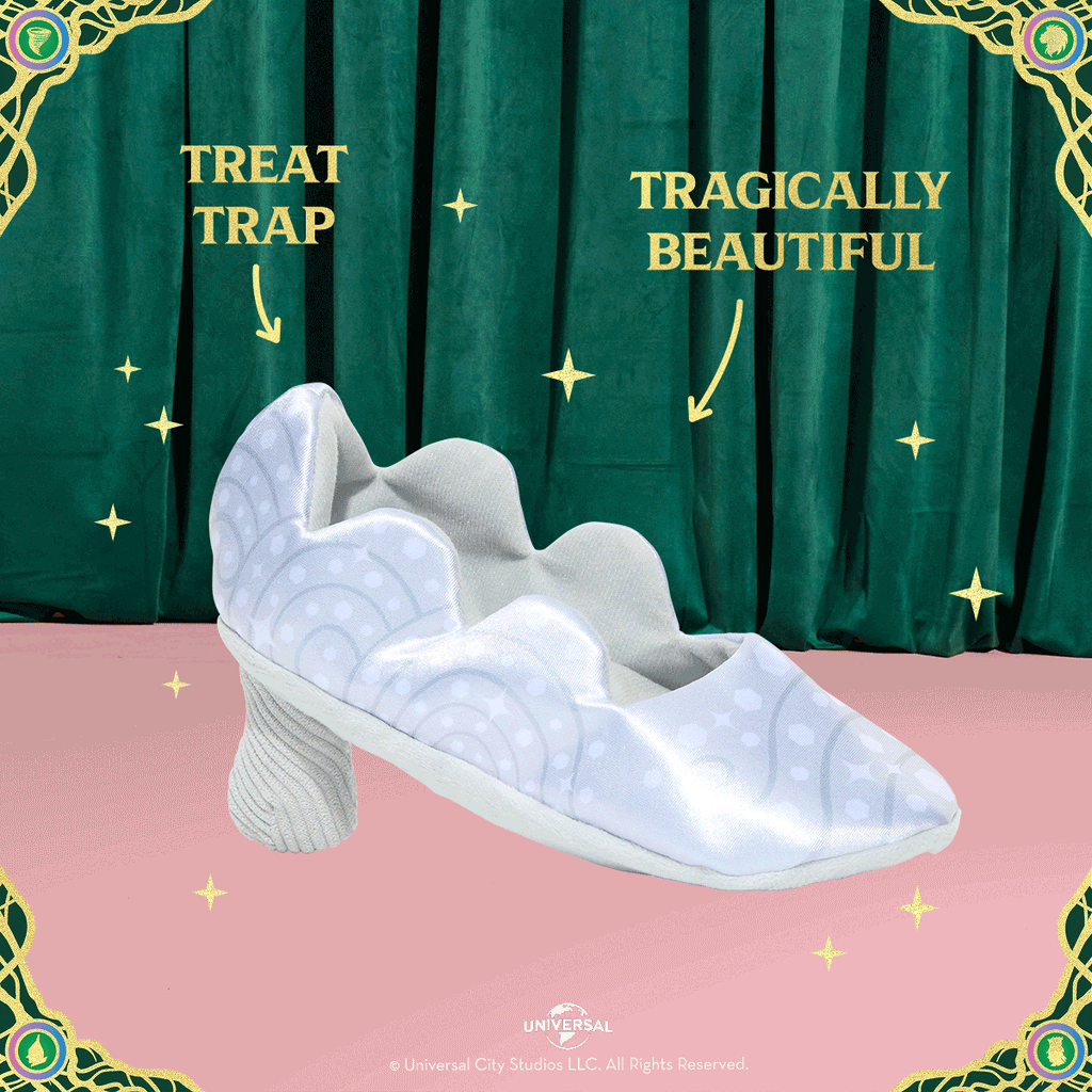 Nessa's Squeakin' Slipper Plush Enrichment Dog Toy