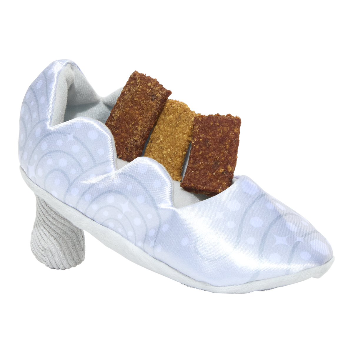 Nessa's Squeakin' Slipper Plush Enrichment Dog Toy