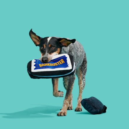 BARKBuster Video Plush Tug Dog Toy